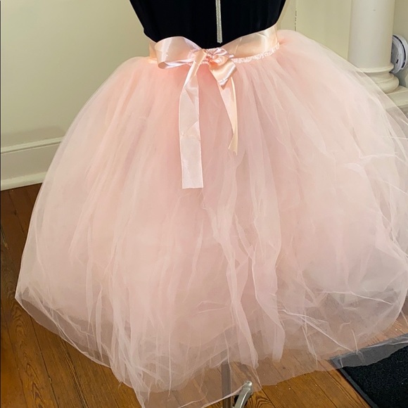 Tulle tutu PEACH, DUSTY ROSE, SOFT PINK - Picture 8 of 8